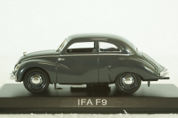 IFA F9, grey, LEGENDARNI AUTOMOBILY MINULE ERY 1:43