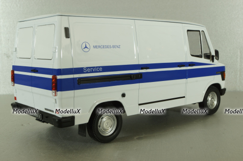 Mercedes 208D Transporter, white, 180302, KK-Scale 1:18