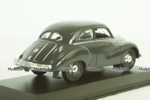 IFA F9, grey, LEGENDARNI AUTOMOBILY MINULE ERY 1:43
