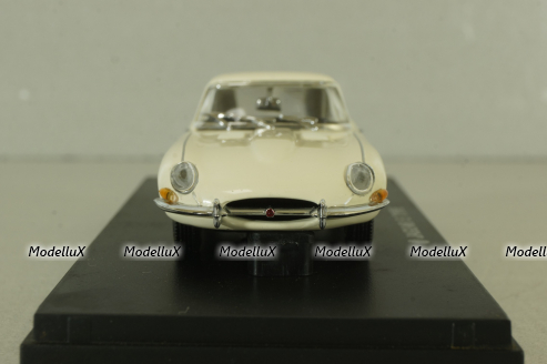Jaguar E-Type Coupe 1961, white, 03062W, Kyosho 1:43