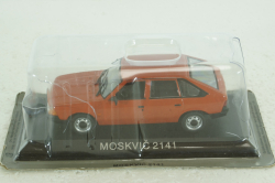 Москвич-2141, красный, LEGENDARNI AUTOMOBILY MINULE ERY 1:43