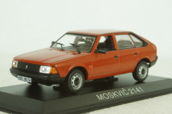 Москвич-2141, красный, LEGENDARNI AUTOMOBILY MINULE ERY 1:43