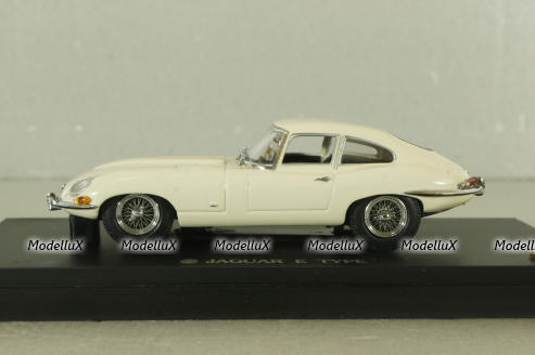 Jaguar E-Type Coupe 1961, white, 03062W, Kyosho 1:43