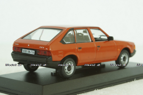 Москвич-2141, красный, LEGENDARNI AUTOMOBILY MINULE ERY 1:43