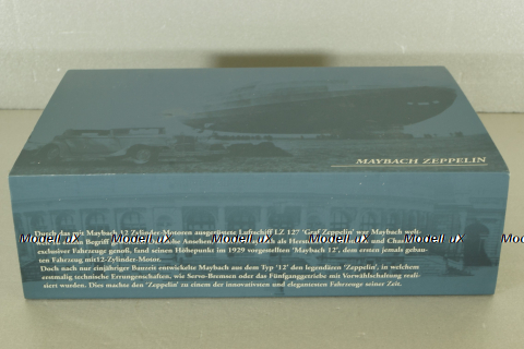 Maybach Zeppelin DS 8 V12 1930, grey, 436039401, Minichamps 1:43