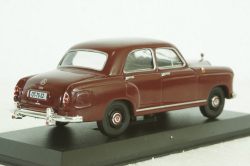 Mercedes W120, dark red, LEGENDARNI AUTOMOBILY MINULE ERY 1:43