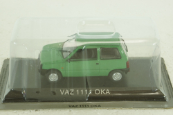 Ваз-1111 ОКА, зеленый, LEGENDARNI AUTOMOBILY MINULE ERY 1:43
