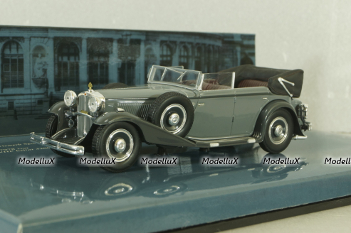 Maybach Zeppelin DS 8 V12 1930, grey, 436039401, Minichamps 1:43