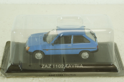 Заз-1102 таврия,  синий, LEGENDARNI AUTOMOBILY MINULE ERY 1:43
