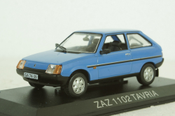 Заз-1102 таврия,  синий, LEGENDARNI AUTOMOBILY MINULE ERY 1:43
