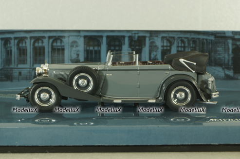 Maybach Zeppelin DS 8 V12 1930, grey, 436039401, Minichamps 1:43