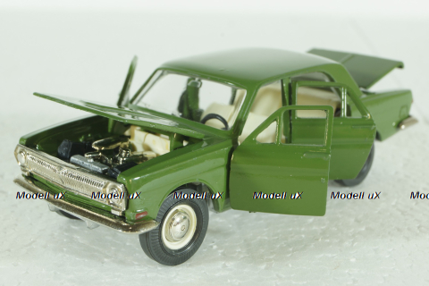 Газ-24 Волга, А14, зеленый, Тантал/Радон 1:43