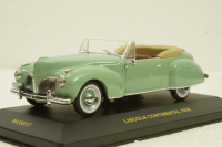 Lincoln Continental 1939, green, MUS017, IXO Museum 1:43