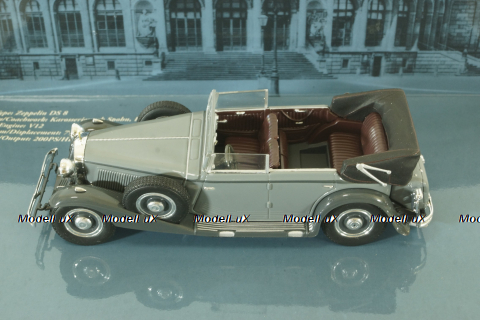Maybach Zeppelin DS 8 V12 1930, grey, 436039401, Minichamps 1:43