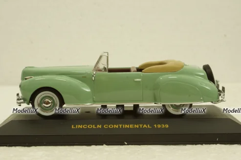 Lincoln Continental 1939, green, MUS017, IXO Museum 1:43