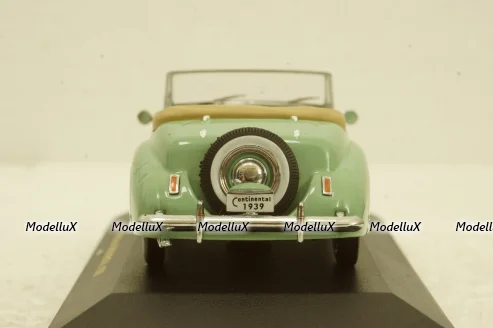 Lincoln Continental 1939, green, MUS017, IXO Museum 1:43