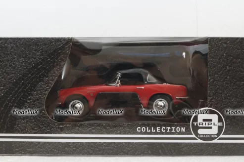 Honda S800 With Removable Soft Top, red, T9-1800190, Triple9 1:18