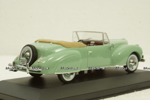 Lincoln Continental 1939, green, MUS017, IXO Museum 1:43