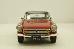 Honda S800 With Removable Soft Top, red, T9-1800190, Triple9 1:18