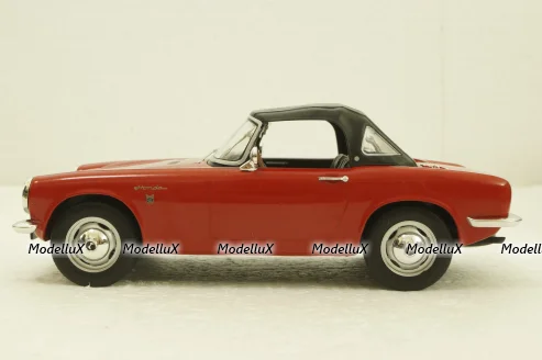 Honda S800 With Removable Soft Top, red, T9-1800190, Triple9 1:18