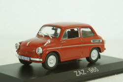 Заз-965, красный, LEGENDARNI AUTOMOBILY MINULE ERY 1:43