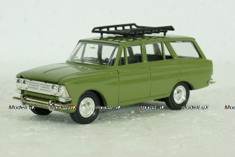 Москвич-427 с багажником, зеленый, Агат 1:43