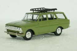 Москвич-427 с багажником, зеленый, Агат 1:43