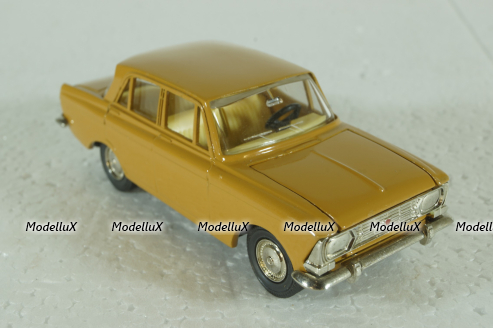 Москвич-412, А2, охра, Тантал/Радон 1:43