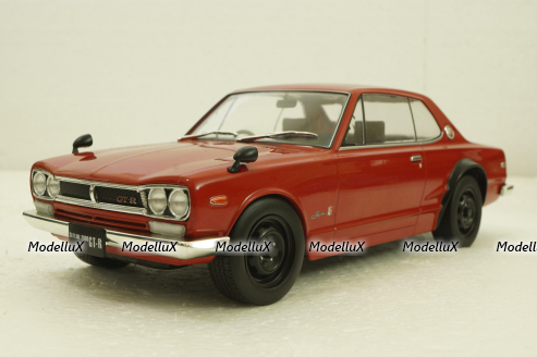 Nissan Skyline GT-R KPGC10, red, T9-1800182, Triple9 1:18