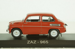 Заз-965, красный, LEGENDARNI AUTOMOBILY MINULE ERY 1:43