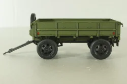 Прицеп 2-ПН-2 хаки (с дугами и тентом), 600203, DiP Models 1:43