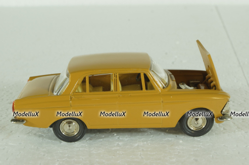 Москвич-412, А2, охра, Тантал/Радон 1:43