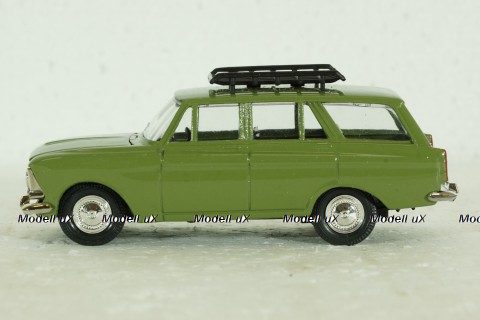 Москвич-427 с багажником, зеленый, Агат 1:43