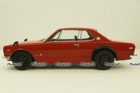 Nissan Skyline GT-R KPGC10, red, T9-1800182, Triple9 1:18
