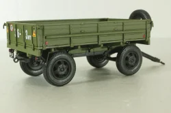 Прицеп 2-ПН-2 хаки (с дугами и тентом), 600203, DiP Models 1:43