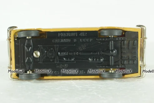 Москвич-412, А2, охра, Тантал/Радон 1:43