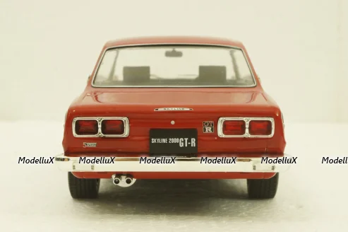 Nissan Skyline GT-R KPGC10, red, T9-1800182, Triple9 1:18