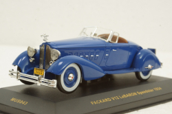 Packard V12 LeBaron Speedster 1934 blue, MUS043, IXO Museum 1:43