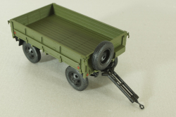 Прицеп 2-ПН-2 хаки (с дугами и тентом), 600203, DiP Models 1:43