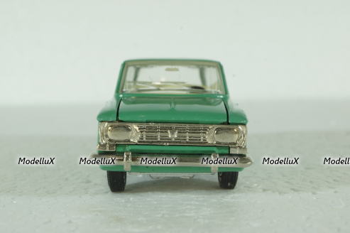 Москвич-427, А4, зеленый, 2 зажима, Тантал/Радон 1:43