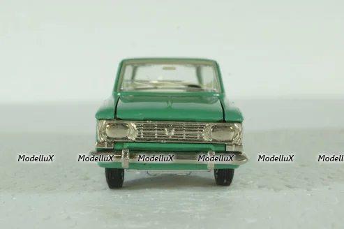 Москвич-427, А4, зеленый, 2 зажима, Тантал/Радон 1:43
