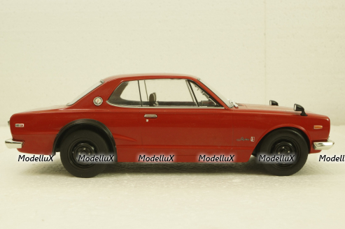 Nissan Skyline GT-R KPGC10, red, T9-1800182, Triple9 1:18