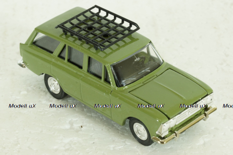 Москвич-427 с багажником, зеленый, Агат 1:43