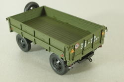 Прицеп 2-ПН-2 хаки (с дугами и тентом), 600203, DiP Models 1:43