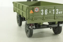 Прицеп 2-ПН-2 хаки (с дугами и тентом), 600203, DiP Models 1:43