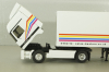 Mercedes Actros MP1 1848 with semi trailer Sales master trucks 1996, white, 112319, Eligor 1:43