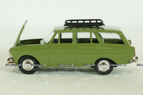 Москвич-427 с багажником, зеленый, Агат 1:43