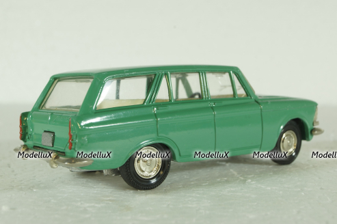 Москвич-427, А4, зеленый, 2 зажима, Тантал/Радон 1:43