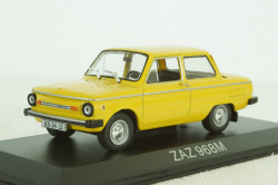 Заз-968М, желтый, LEGENDARNI AUTOMOBILY MINULE ERY 1:43