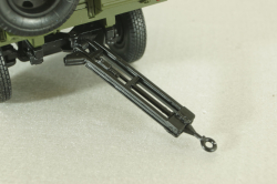 Прицеп 2-ПН-2 хаки (с дугами и тентом), 600203, DiP Models 1:43